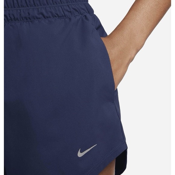 NWT NIKE WOMENS ONE DRI-FIT ULTRA HIGH-RISE 3" BRIEF-LINED SHORTS - Picture 2 of 5